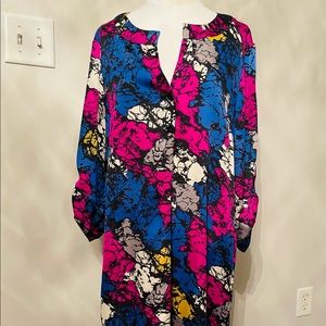 Evan Picone long sleeve dress